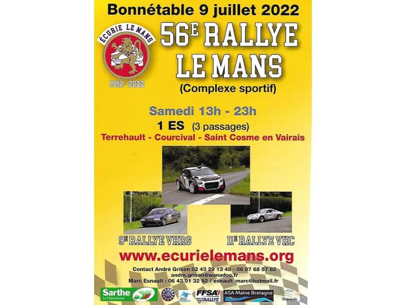 Rallye le Mans 2022