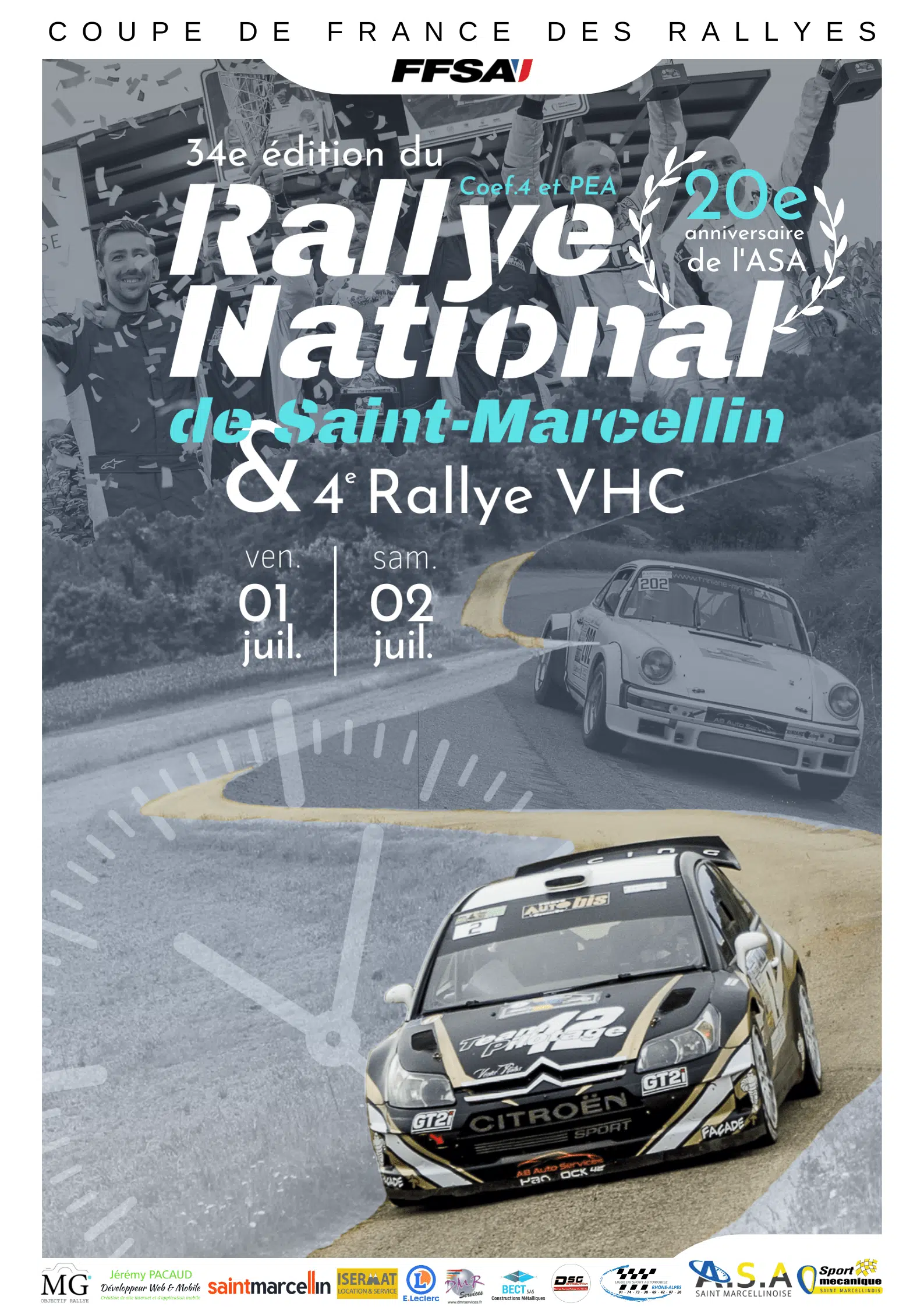 Lire la suite à propos de l’article Rallye Saint Marcellin 2022 : Les engagés !