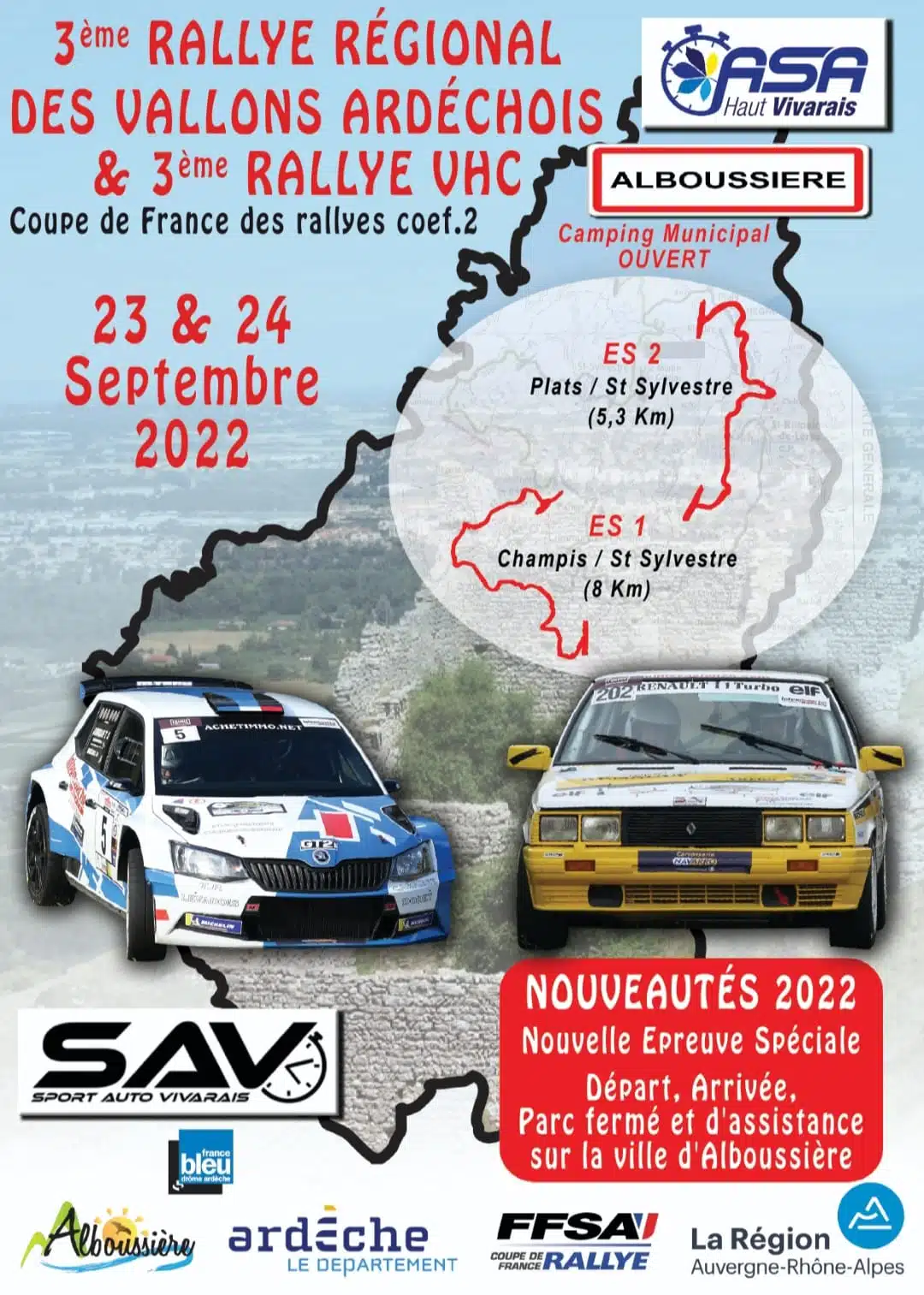 Lire la suite à propos de l’article Rallye Régional Des Vallons Ardéchois 2022 : Présentation & Engagés