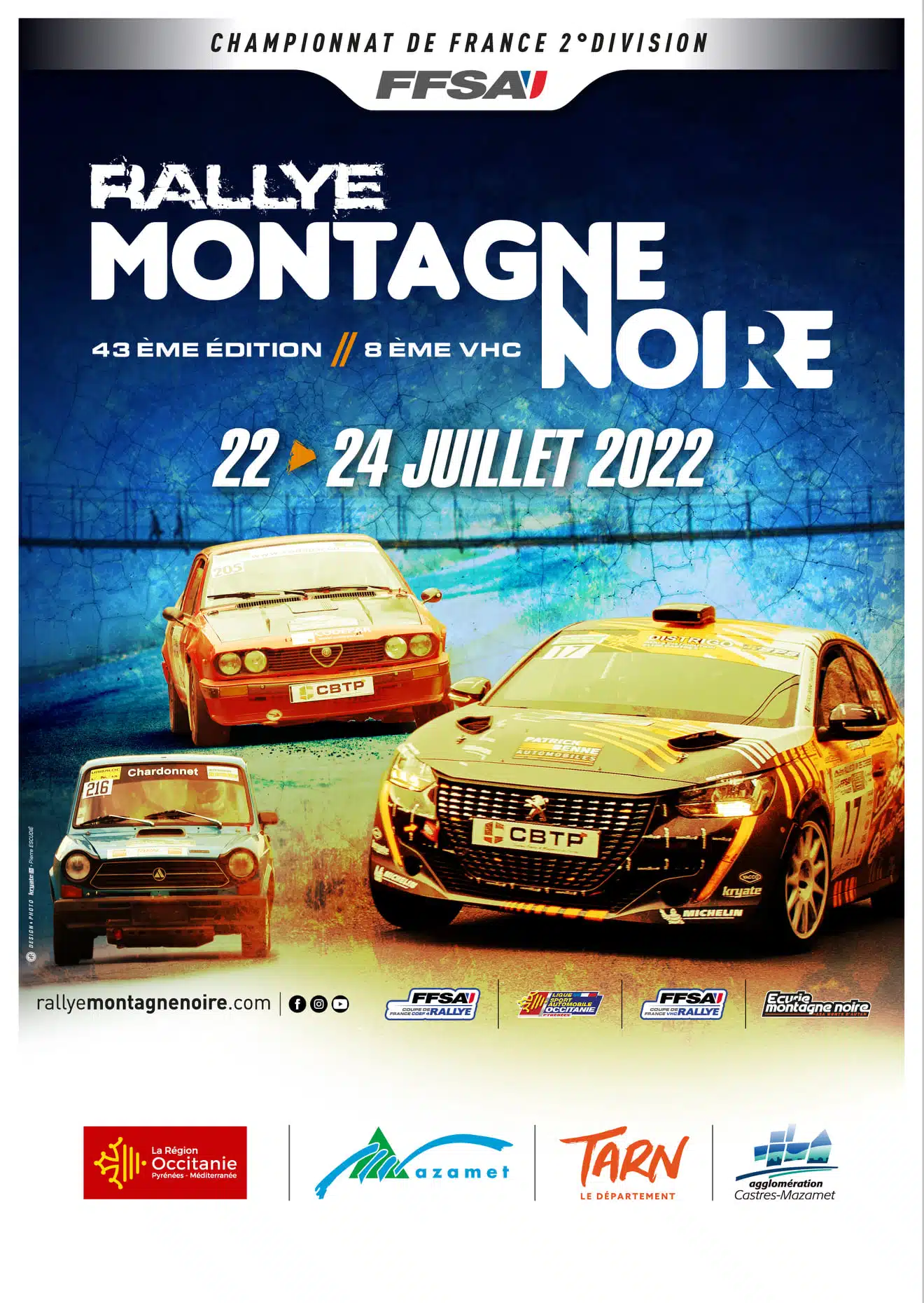 You are currently viewing Rallye Montagne Noire 2022 : Les engagés !