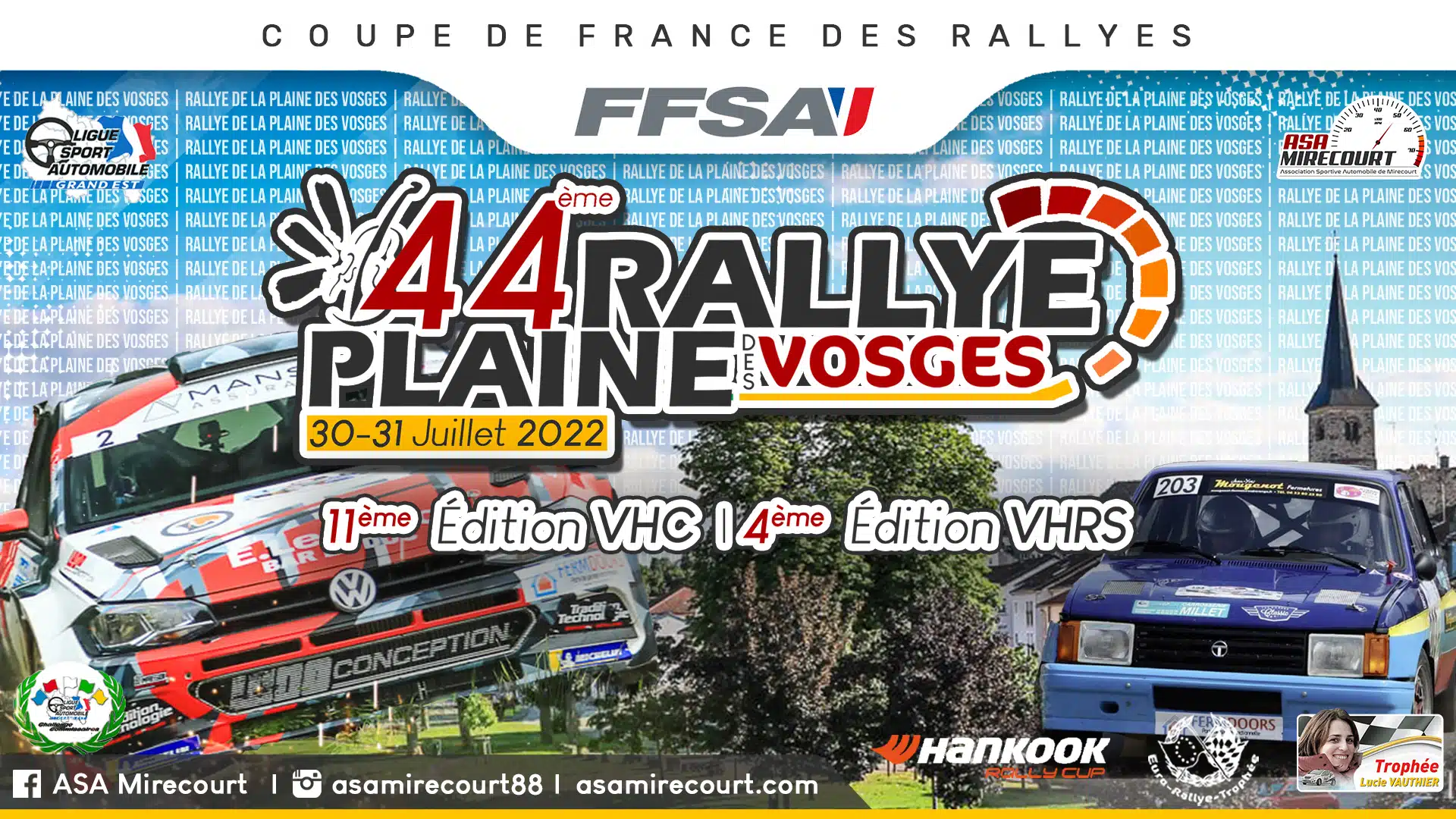 Lire la suite à propos de l’article Rallye national de la Plaine des Vosges : Les engagés