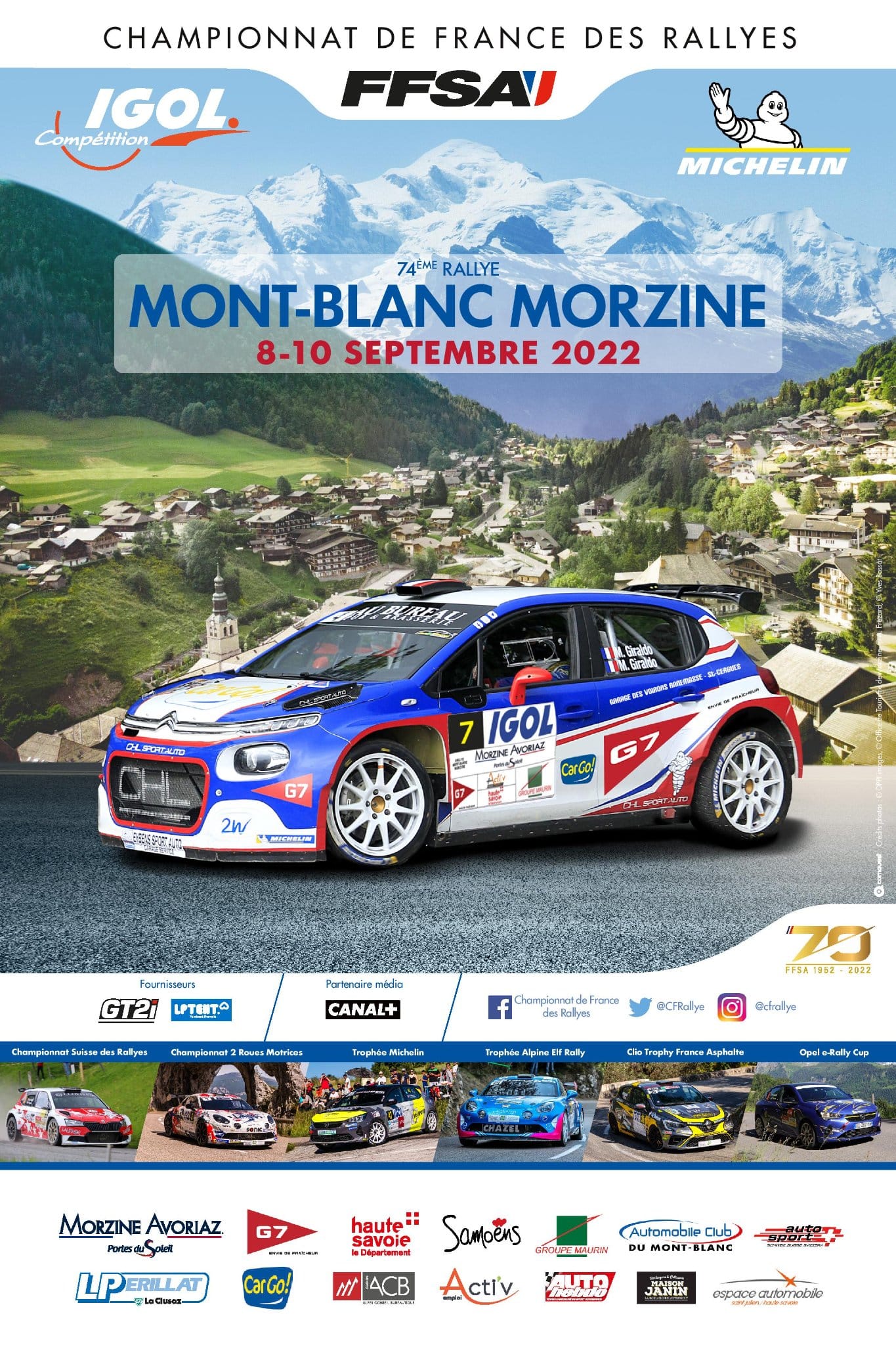 Rallye du Mont-Blanc Morzine 2022 - Modernes