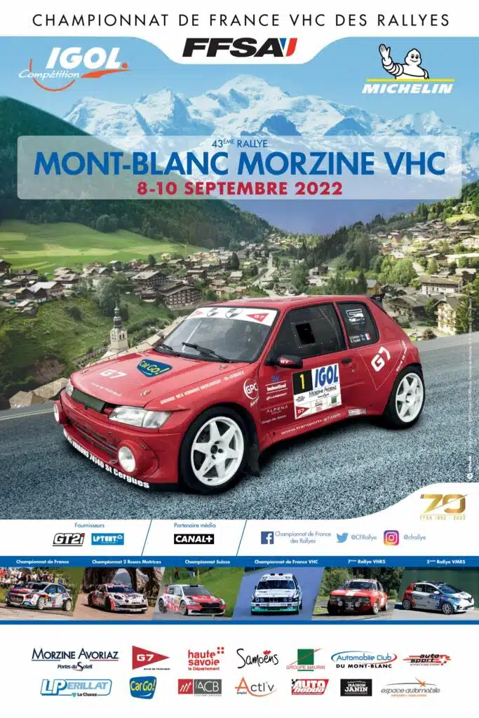 Rallye du Mont-Blanc Morzine 2022 - VHC