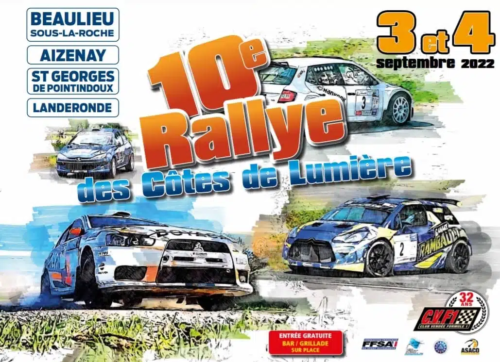 You are currently viewing Rallye des Côtes de Lumière 2022 : Présentation