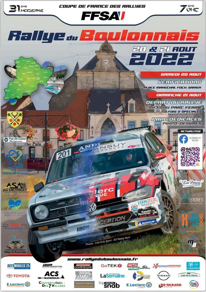 You are currently viewing Rallye du Boulonnais 2022 : Les engagés !