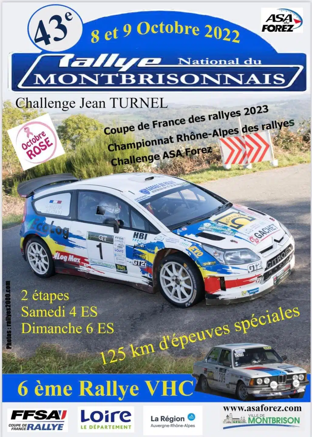 Lire la suite à propos de l’article Rallye du Montbrisonnais 2022 : Présentation & Engagés