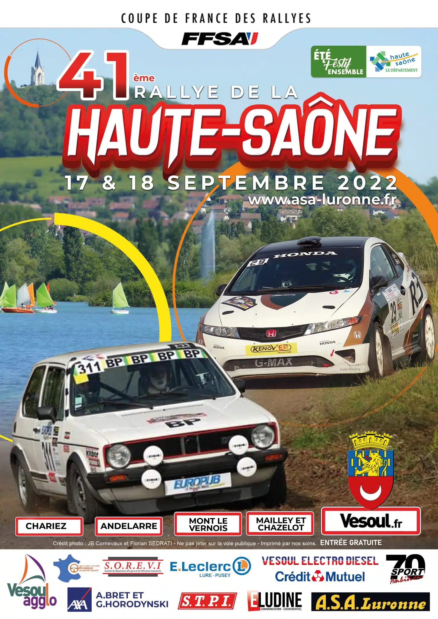 Lire la suite à propos de l’article Rallye de la Haute Saône 2022 : Présentation & Engagés
