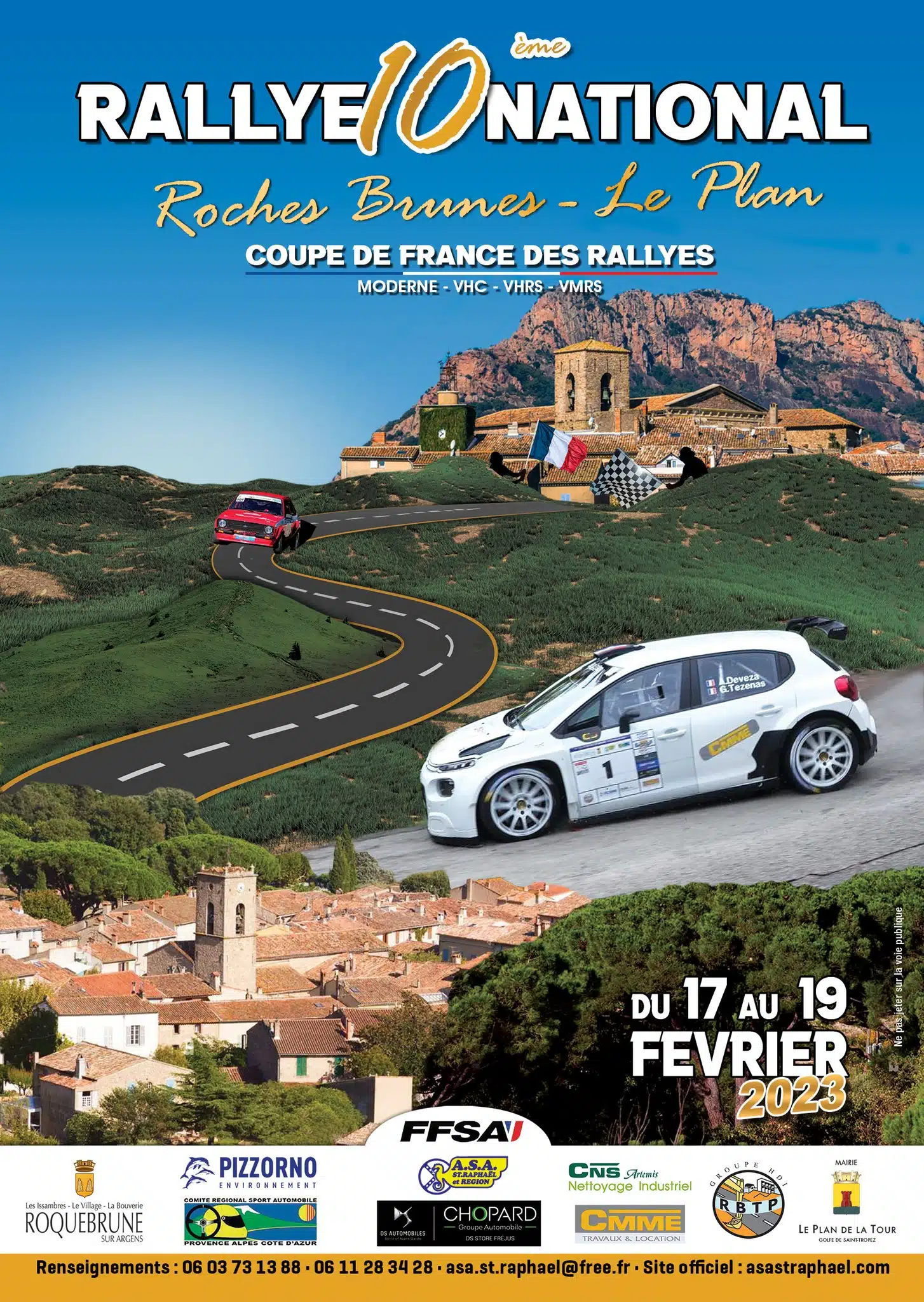 Lire la suite à propos de l’article Rallye National des Roches Brunes – Le plan 2023 : Présentation