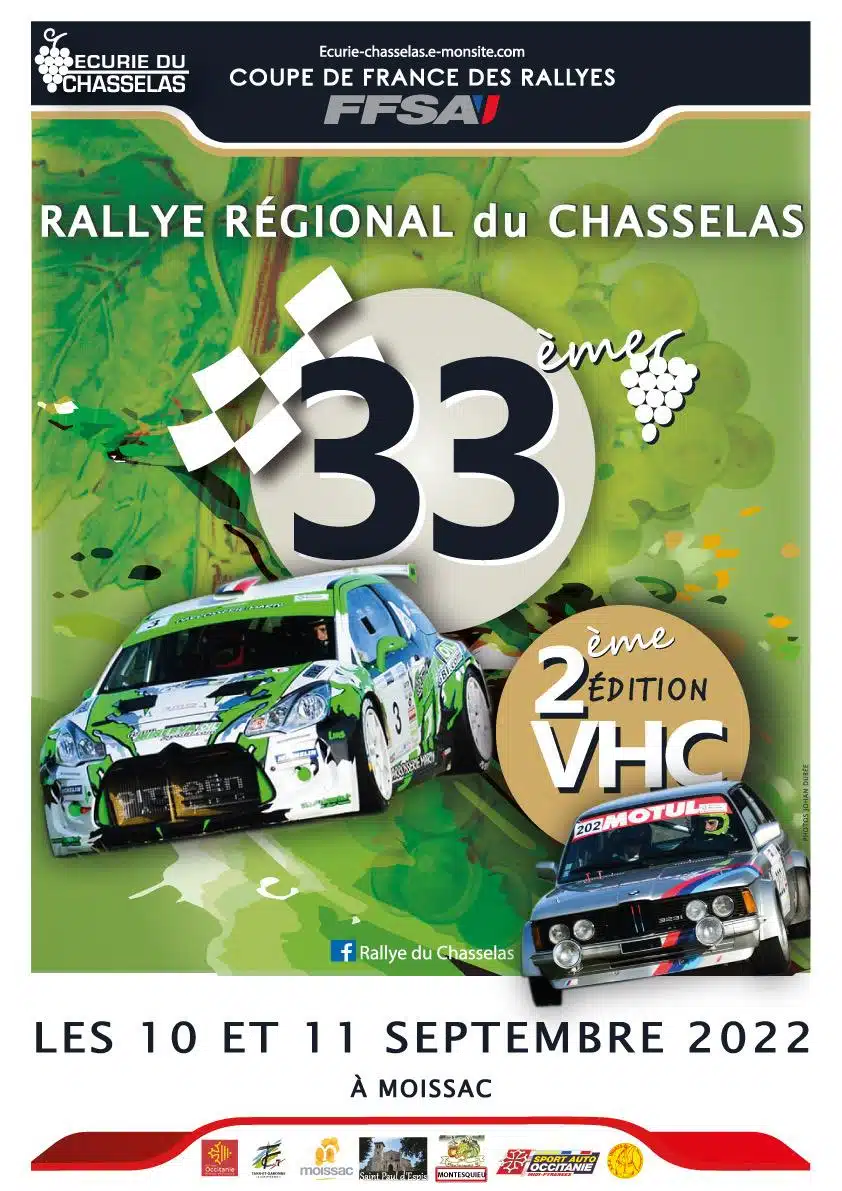 You are currently viewing Rallye du Chasselas 2022 : Présentation & Engagés