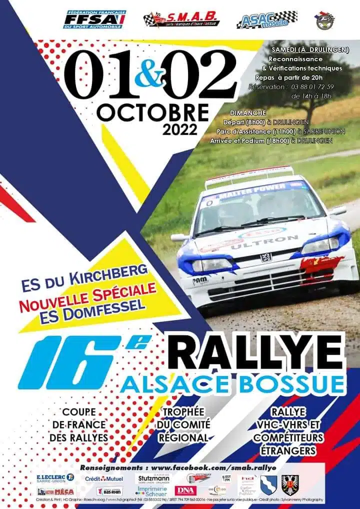 Lire la suite à propos de l’article Rallye d’Alsace Bossue 2022 : Présentation & Engagés