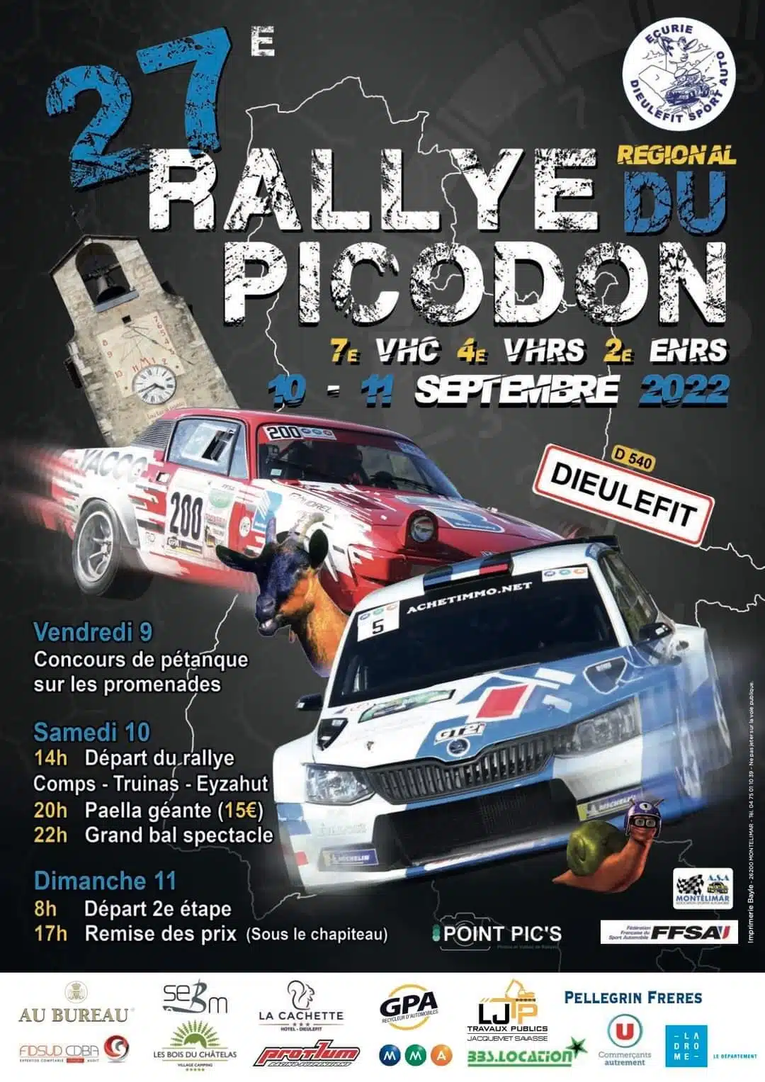 You are currently viewing Rallye du Picodon 2022 : Présentation & Engagés !