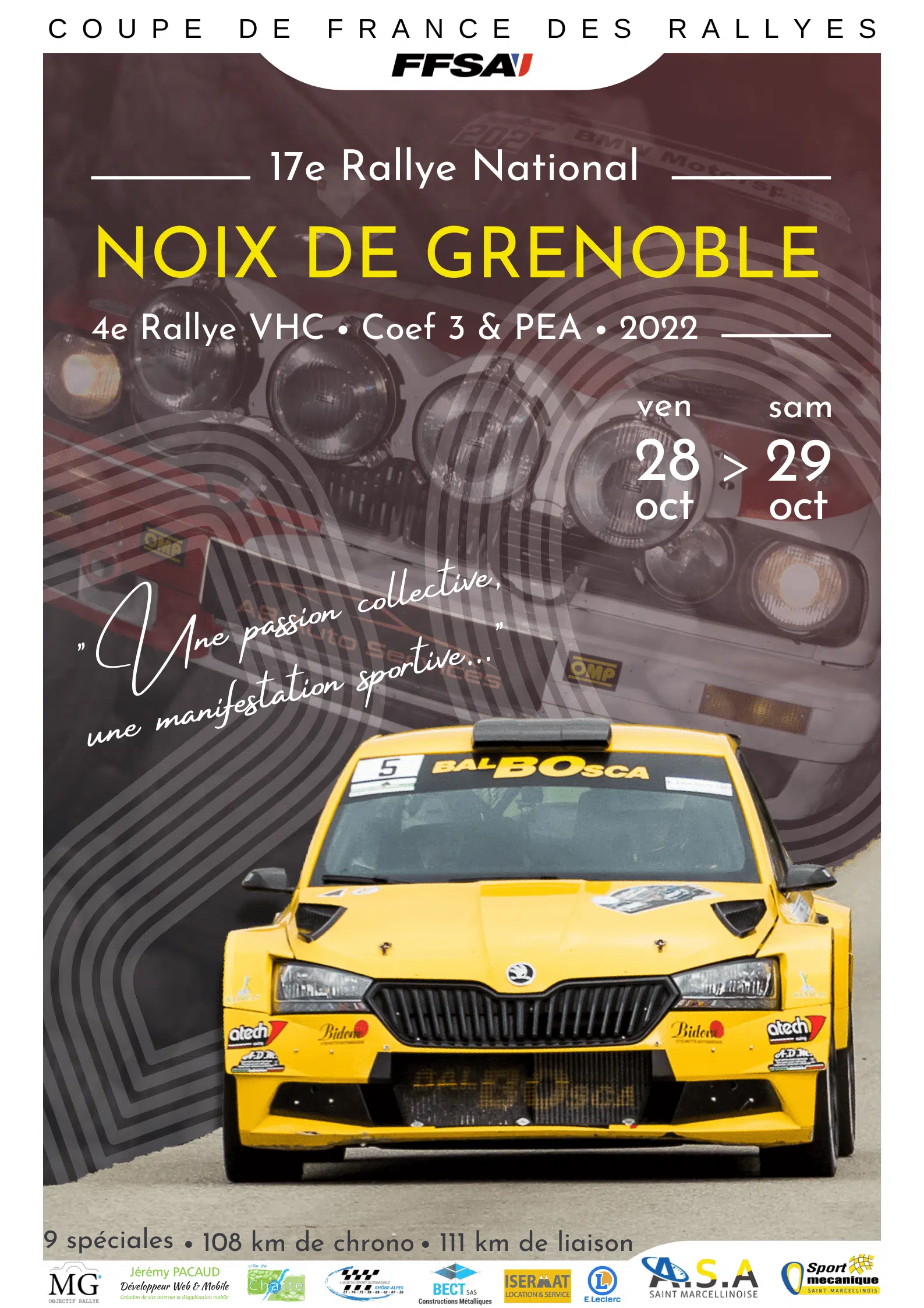 You are currently viewing Rallye de la Noix de Grenoble 2022 : Présentation & Engagés