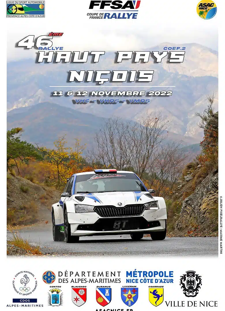 Lire la suite à propos de l’article Rallye régional du Haut Pays Niçois 2022 : Présentation & Engagés