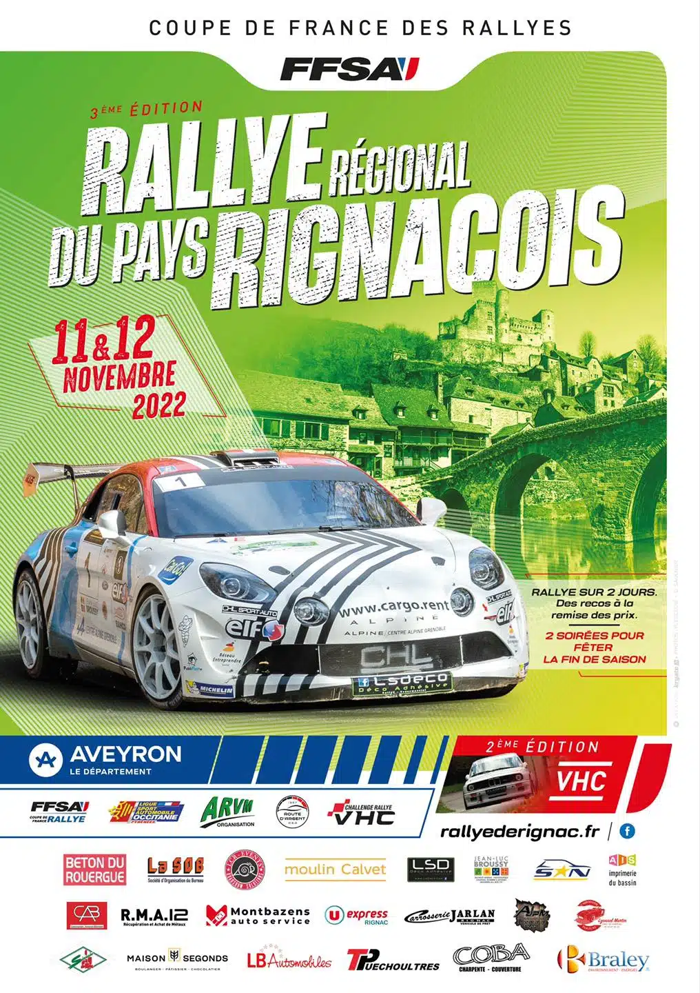 Lire la suite à propos de l’article Rallye du Pays Rignacois 2022 : Présentation & Engagés
