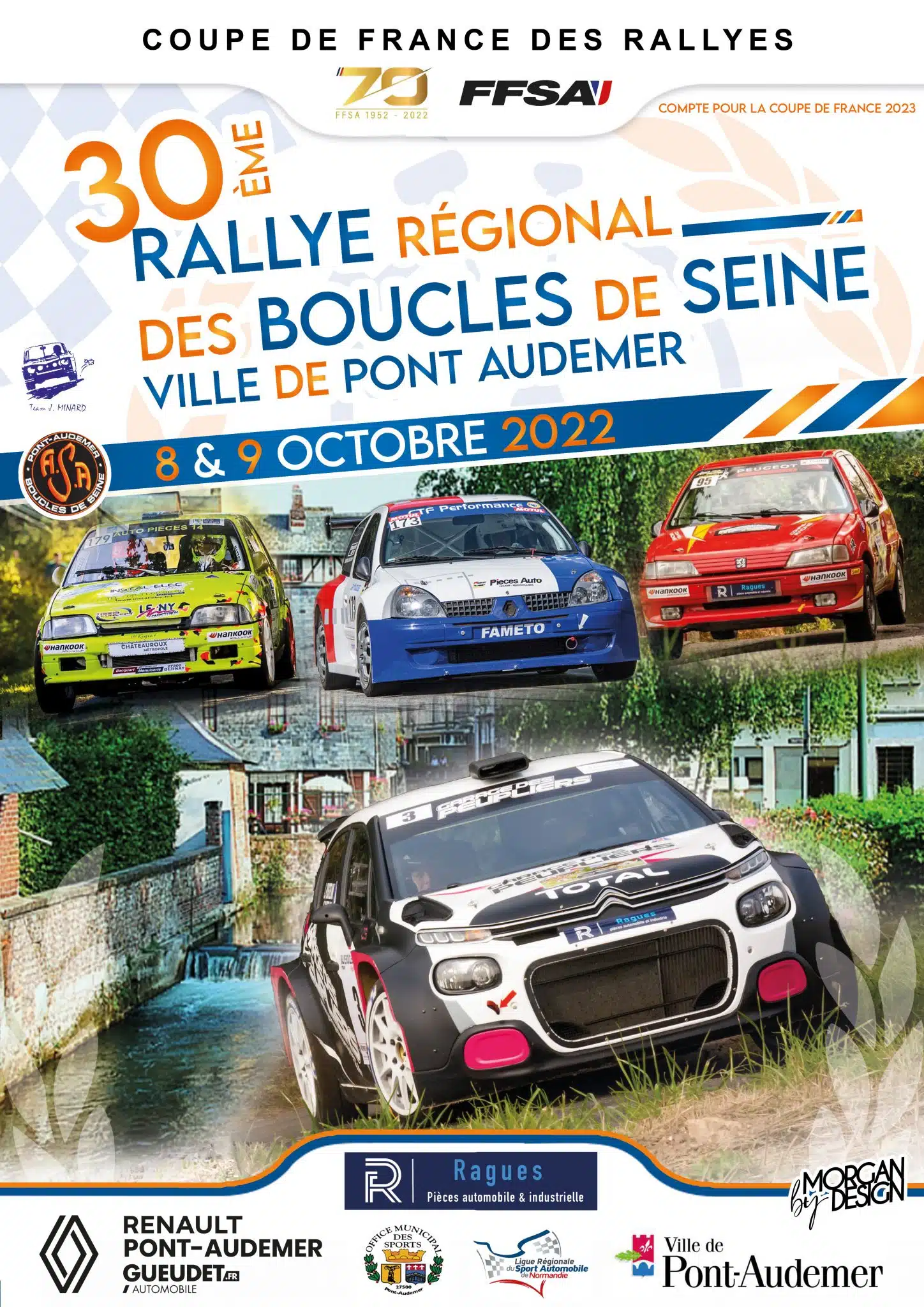 Lire la suite à propos de l’article Rallye Boucles de Seine 2022 : Présentation & Engagés !