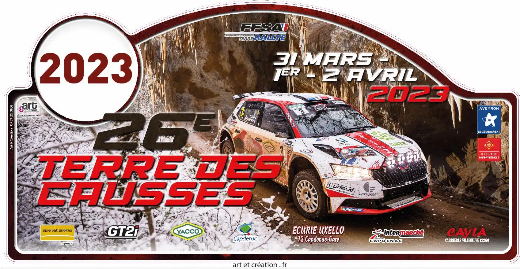 Lire la suite à propos de l’article Rallye Terre des Causses 2023 : Les engagés !