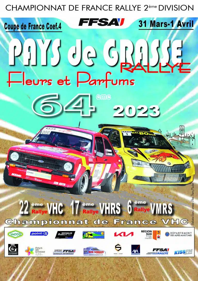 You are currently viewing Rallye du Pays de Grasse 2023 : Présentation & Engagés