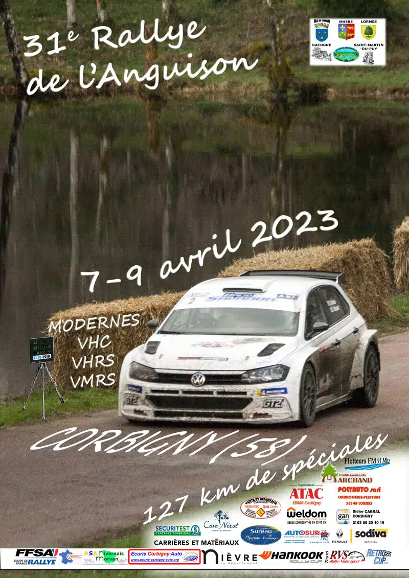 Lire la suite à propos de l’article Rallye de l’Anguison 2023 : Présentation