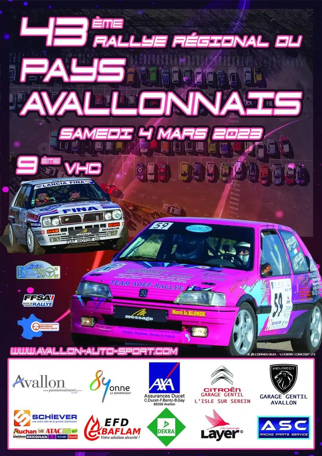 Lire la suite à propos de l’article Rallye du Pays Avallonnais 2023 : Présentation & Engagés !