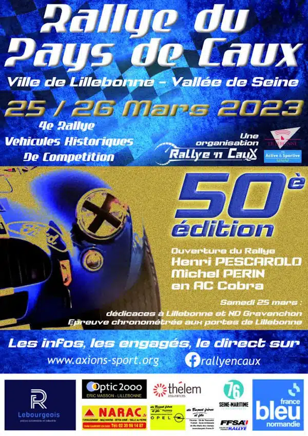 Lire la suite à propos de l’article Rallye Pays de Caux 2023 : Présentation & Engagés