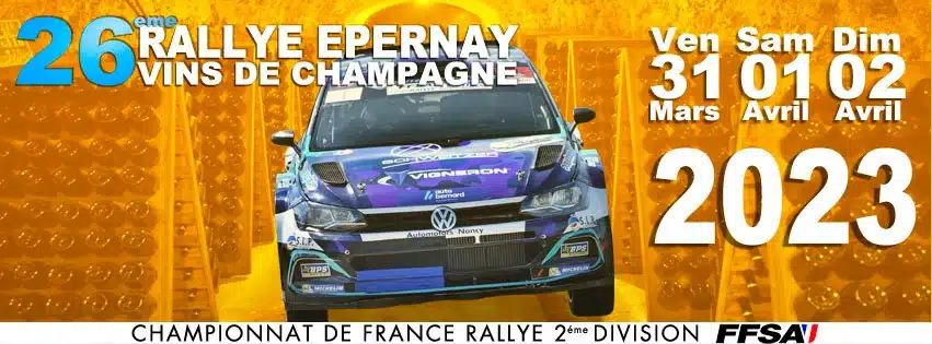 You are currently viewing Rallye Épernay – Vins de Champagne 2023 : Présentation & Engagés !