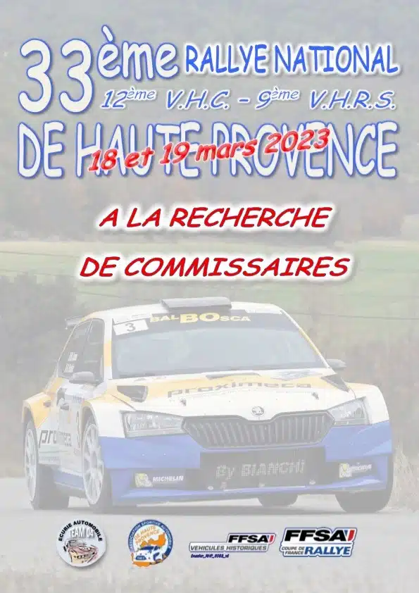 Lire la suite à propos de l’article Rallye de Haute Provence 2023 : Présentation & Engagés