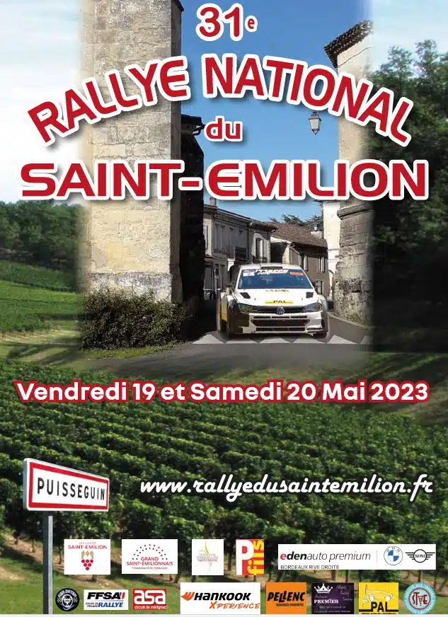 You are currently viewing Rallye du Saint Emilion 2023 : Présentation & Engagés