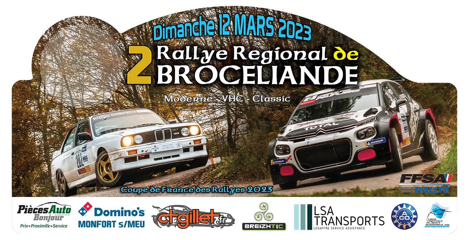 Lire la suite à propos de l’article Rallye de Brocéliande 2023 : Les engagés !