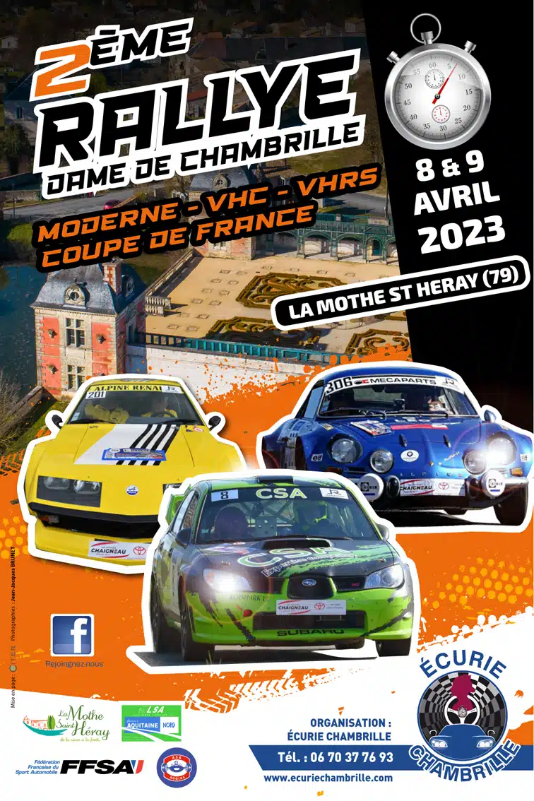 You are currently viewing Rallye Dame Chambrille 2023 : Présentation