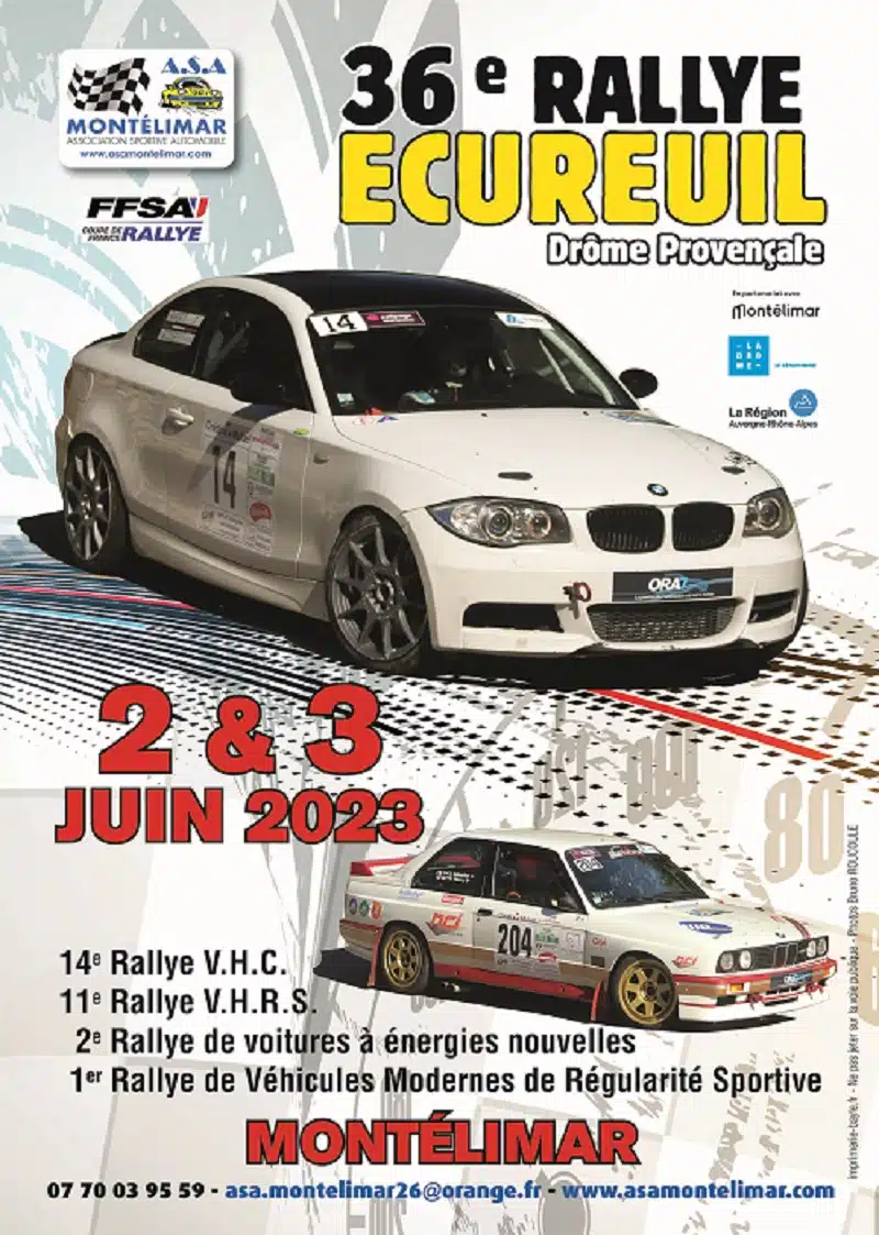 Lire la suite à propos de l’article Rallye Ecureuil – Drôme Provençal 2023 : Présentation & Engagés