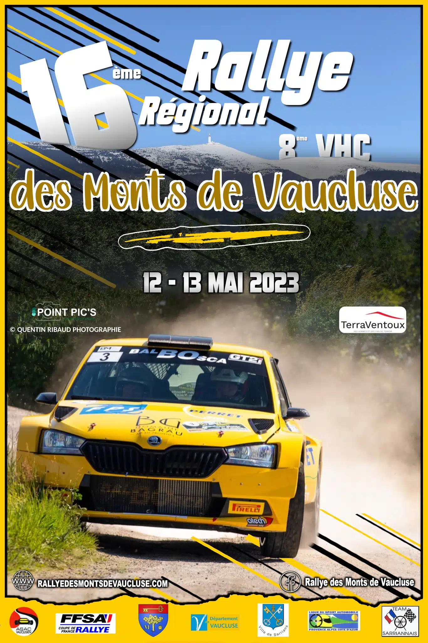 You are currently viewing Rallye Régional des Monts de Vaucluse 2023 : Présentation & Engagés