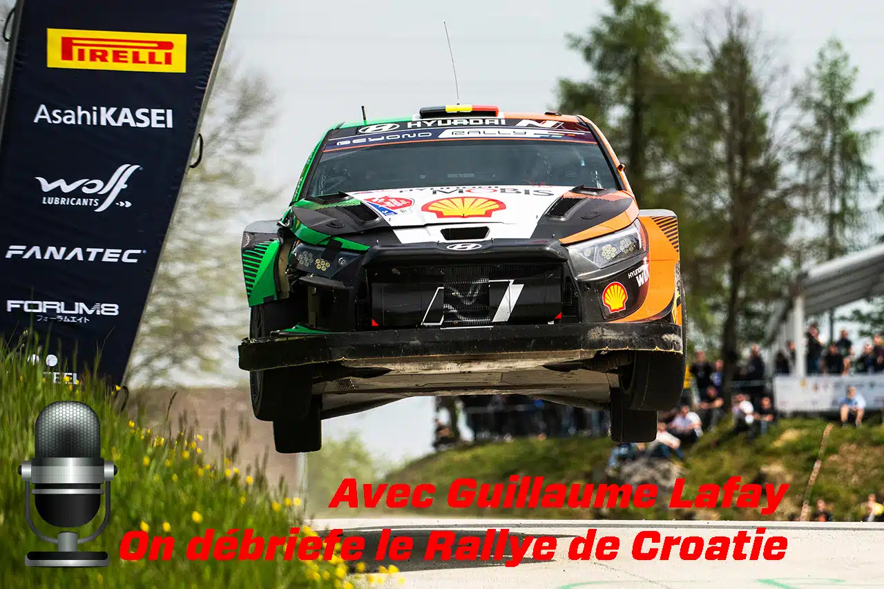 Lire la suite à propos de l’article Podcast : On revient sur le Rallye de Croatie 2023 avec Guillaume Lafay !