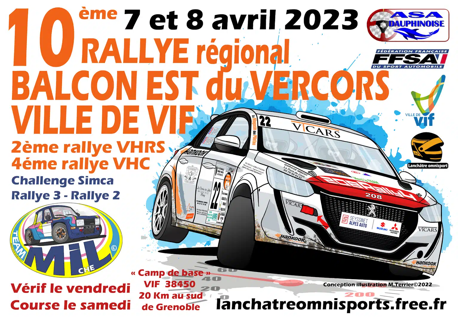 You are currently viewing Rallye du Balcon Est du Vercors 2023 : Présentation & Engagés
