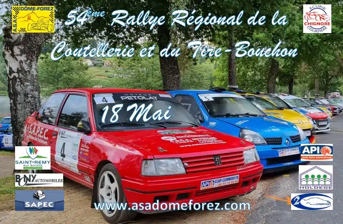 Lire la suite à propos de l’article Rallye De La Coutellerie Et Du Tire-Bouchon 2023 : André gagne…