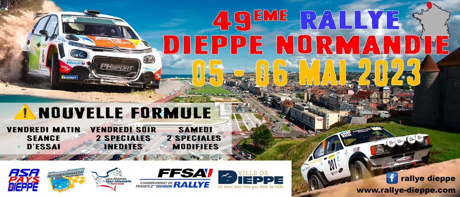 You are currently viewing Rallye de Dieppe – Normandie 2023 : Présentation & Engagés !