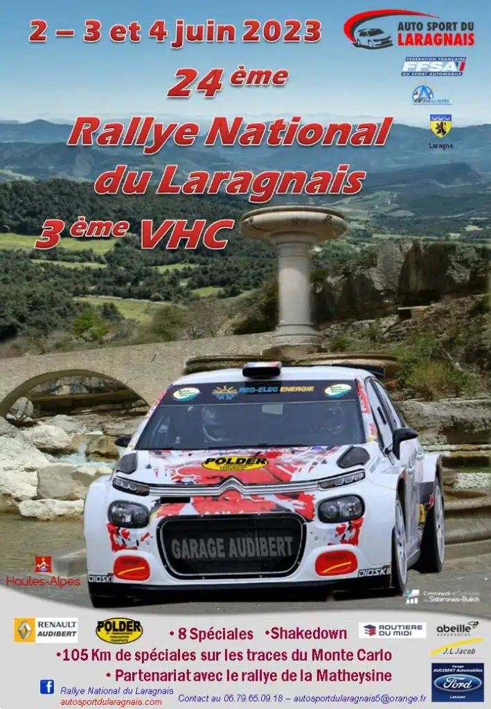 Lire la suite à propos de l’article Rallye du Laragnais 2023 : Présentation & Engagés