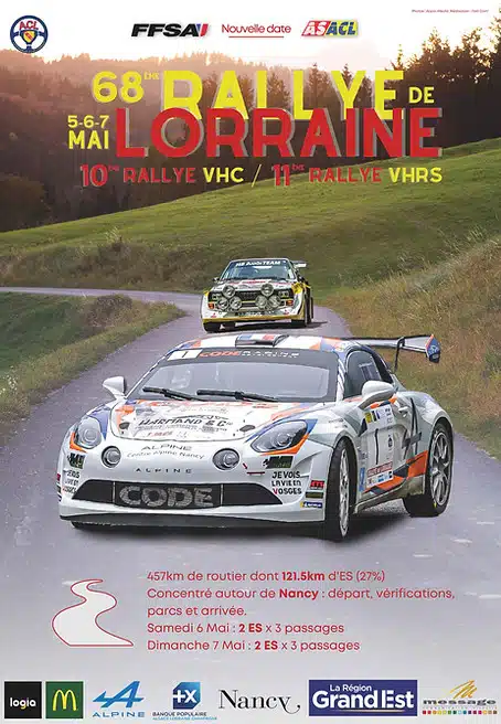 You are currently viewing Rallye de Lorraine 2023 : Présentation & Engagés !