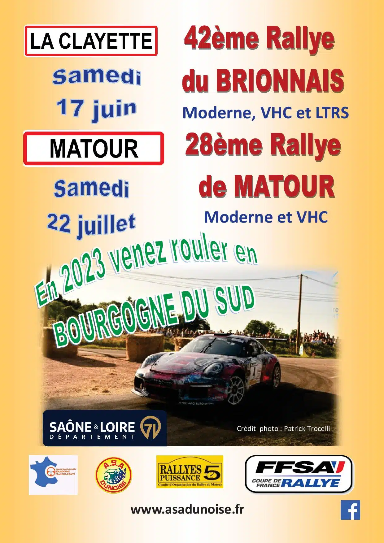 Lire la suite à propos de l’article Rallye du Brionnais 2023 : Présentation & Engagés