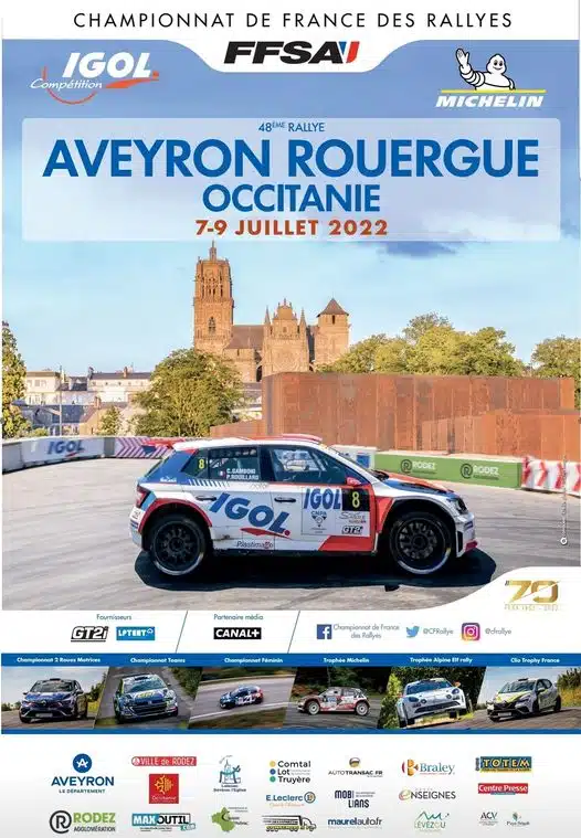 Lire la suite à propos de l’article Rallye Aveyron Rouergue Occitanie 2023 : Présentation & Engagés !