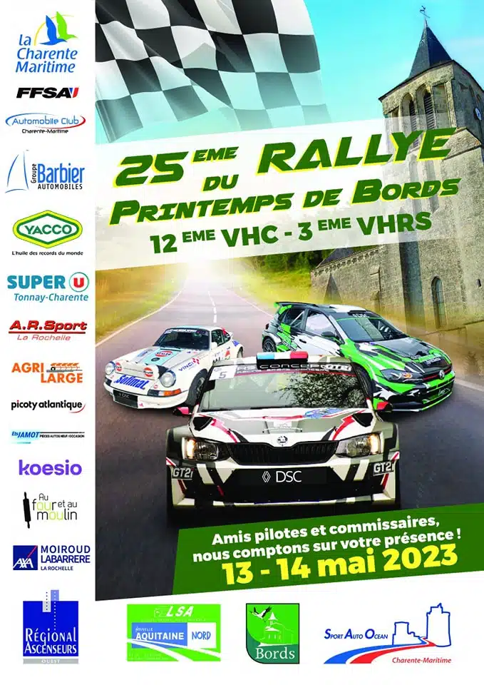 You are currently viewing Rallye du Printemps de Bords 2023 : Présentation & Engagés