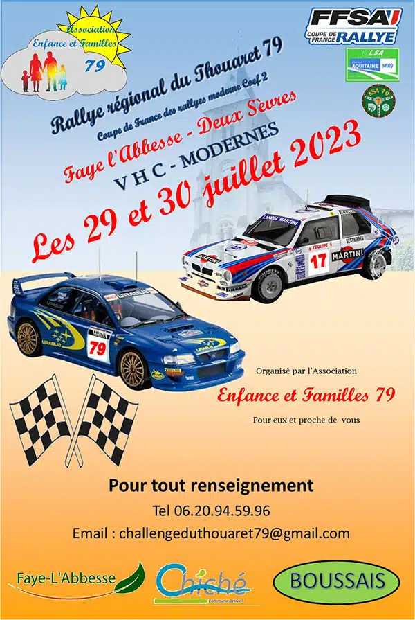 Lire la suite à propos de l’article Rallye du Thouaret 2023 : Présentation & Engagés !