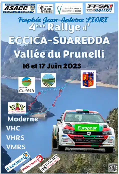 Lire la suite à propos de l’article Rallye Eccica Suarella 2023 : Présentation