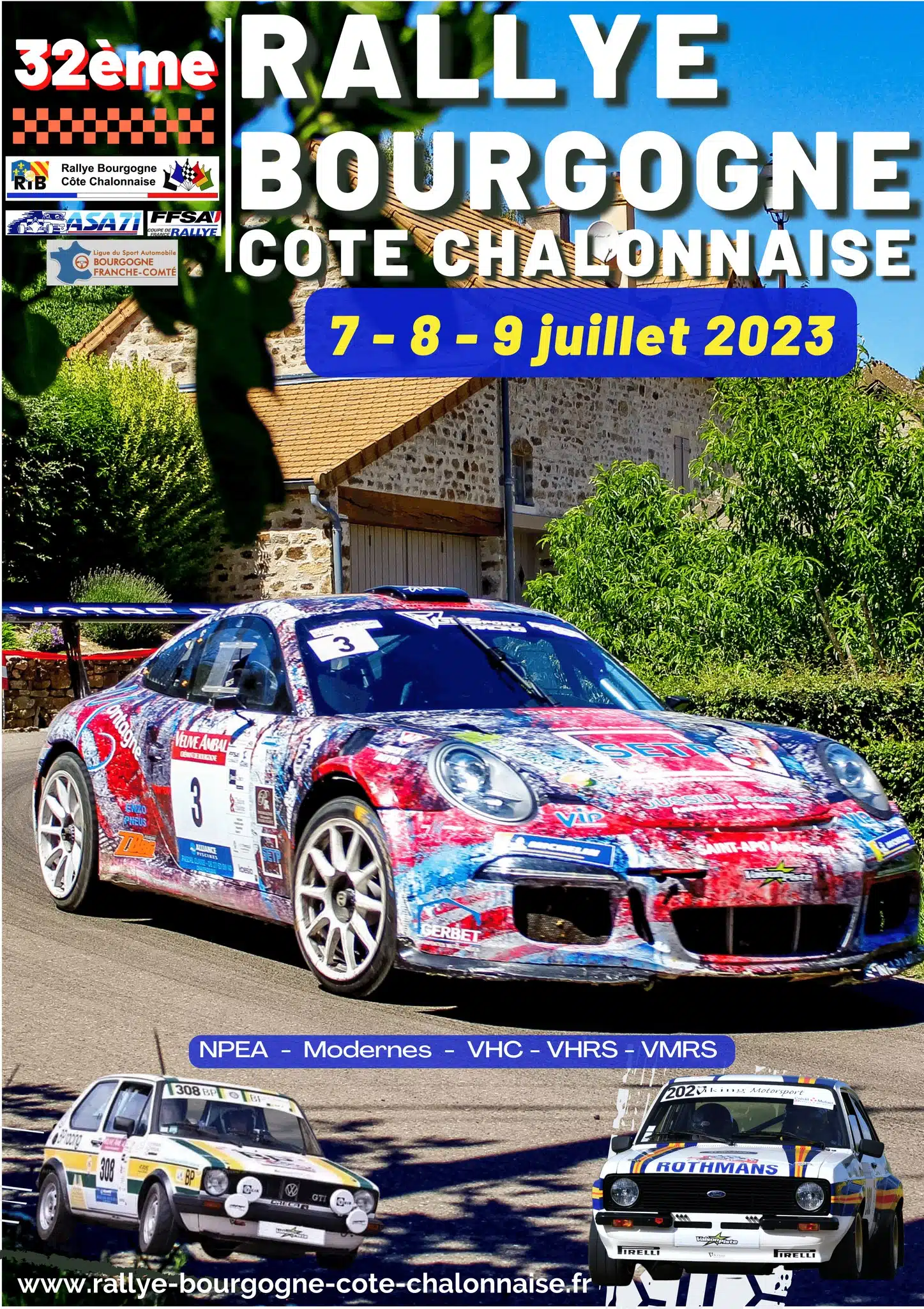 Lire la suite à propos de l’article Rallye Bourgogne Cote Chalonnaise 2023 : Présentation & Engagés