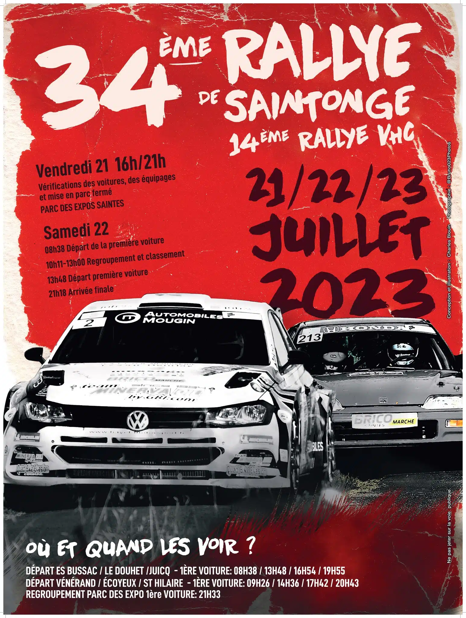 Lire la suite à propos de l’article Rallye de Saintonge 2023 : Présentation & Engagés