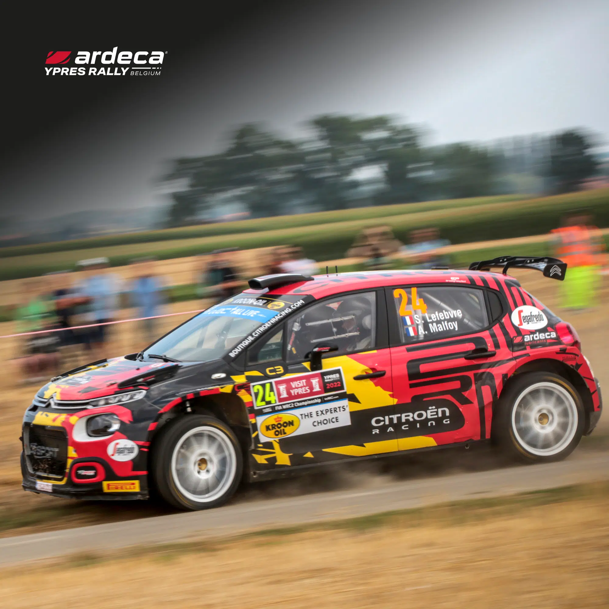 Lire la suite à propos de l’article Stéphane Lefebvre au départ d’Ypres avec le numéro 1 !