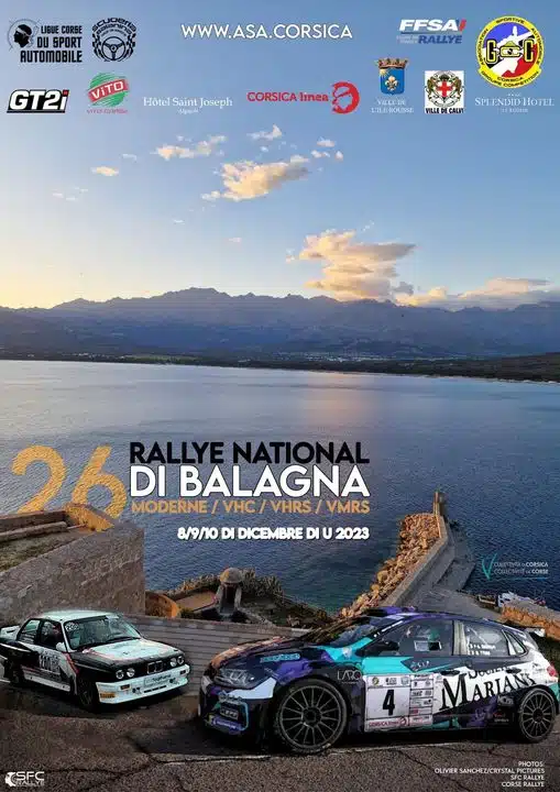 Lire la suite à propos de l’article Rallye National de Balagne 2023 : Présentation & Engagés
