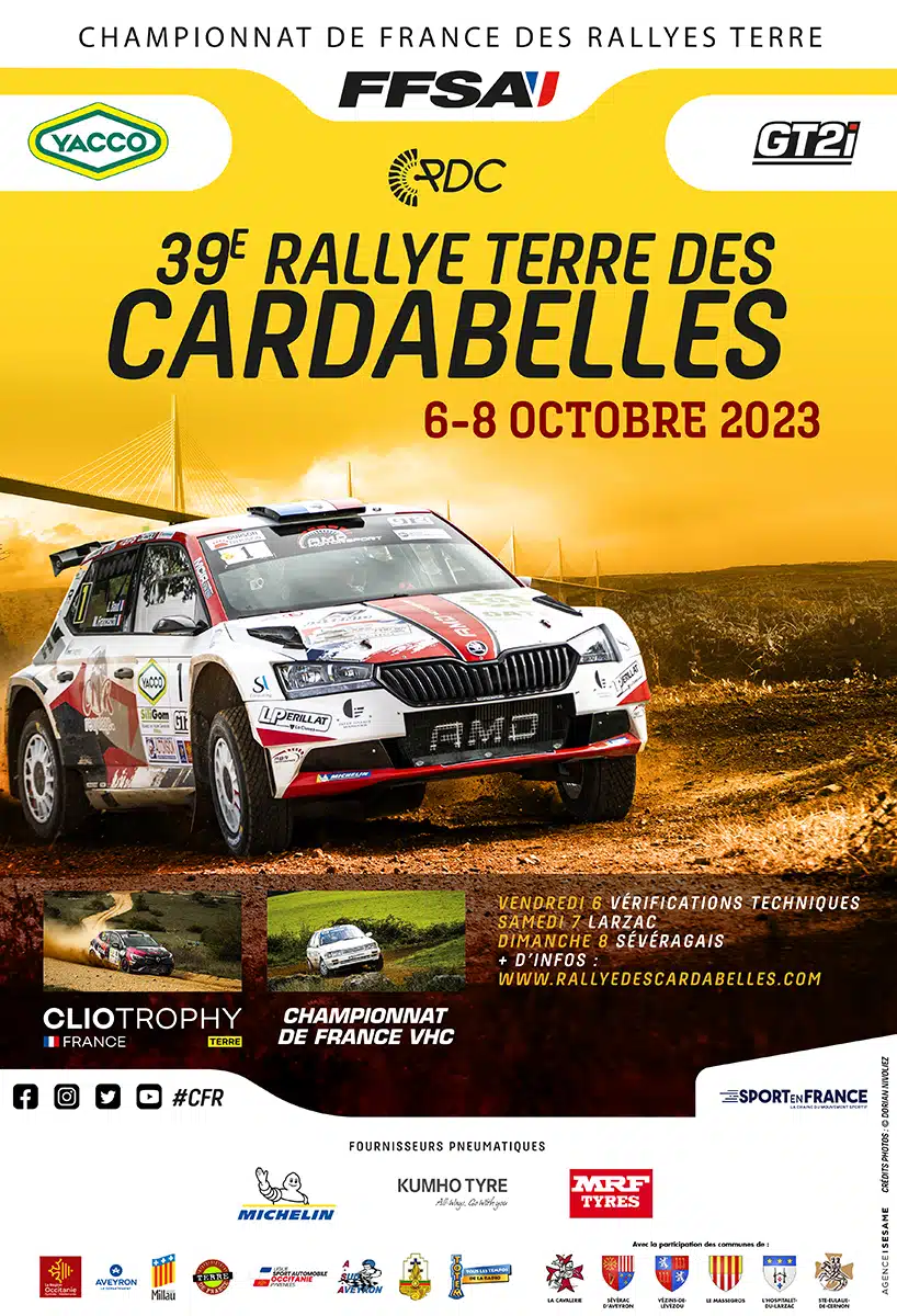 Lire la suite à propos de l’article Rallye Terre des Cardabelles 2023 : Présentation