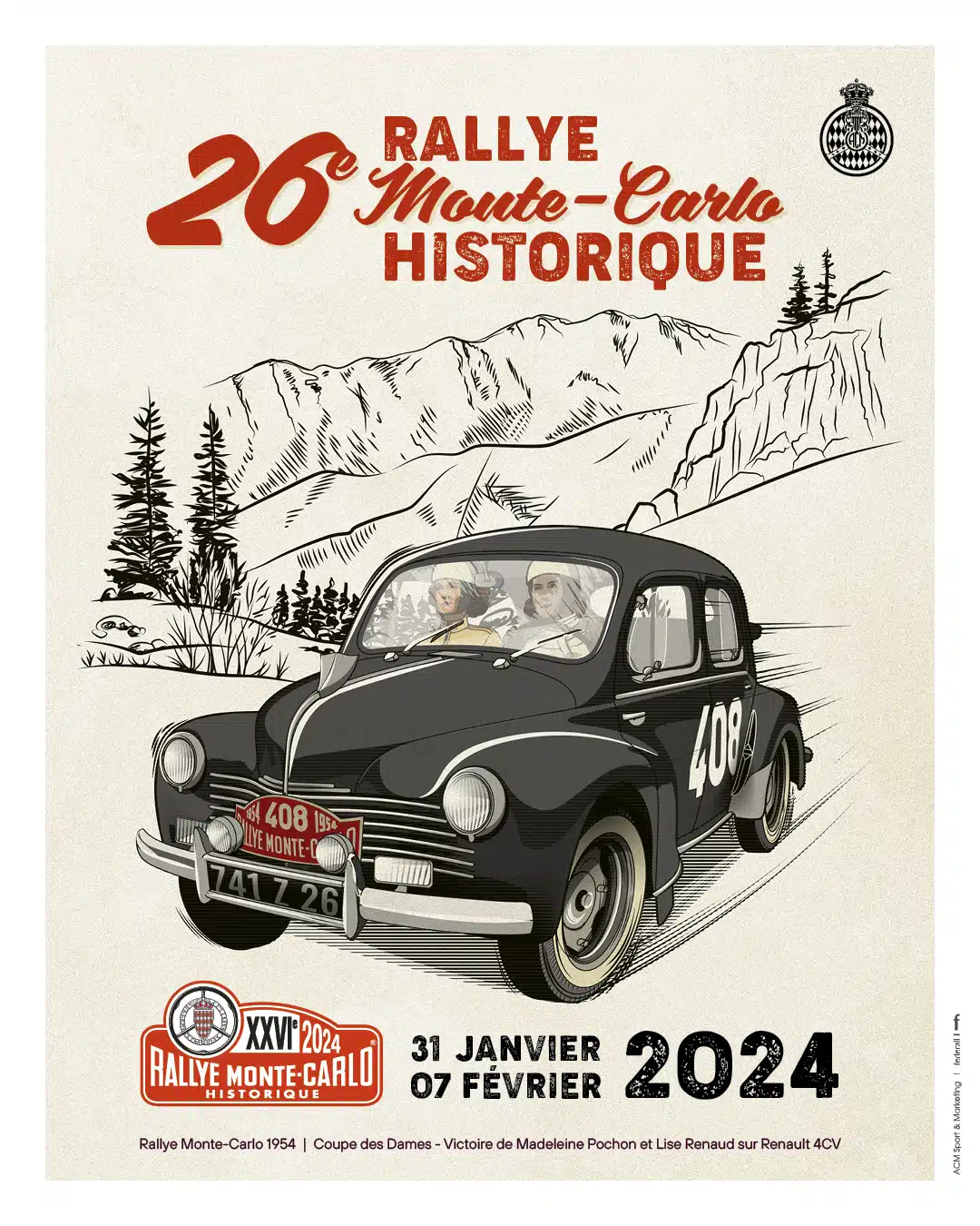 Lire la suite à propos de l’article Rallye Monte Carlo Historique 2024 : Présentation