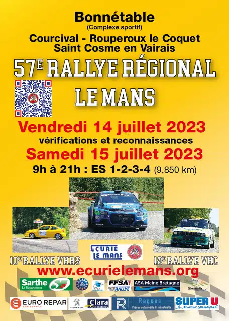Lire la suite à propos de l’article Rallye Le Mans 2023 : Présentation & Engagés