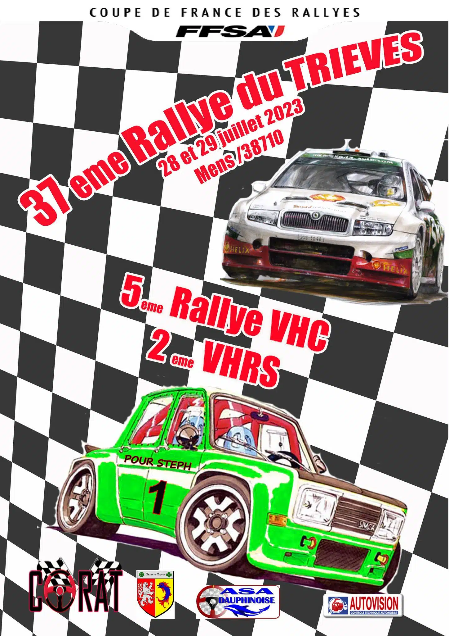 Lire la suite à propos de l’article Rallye du Trièves 2023 : Présentation & Engagés